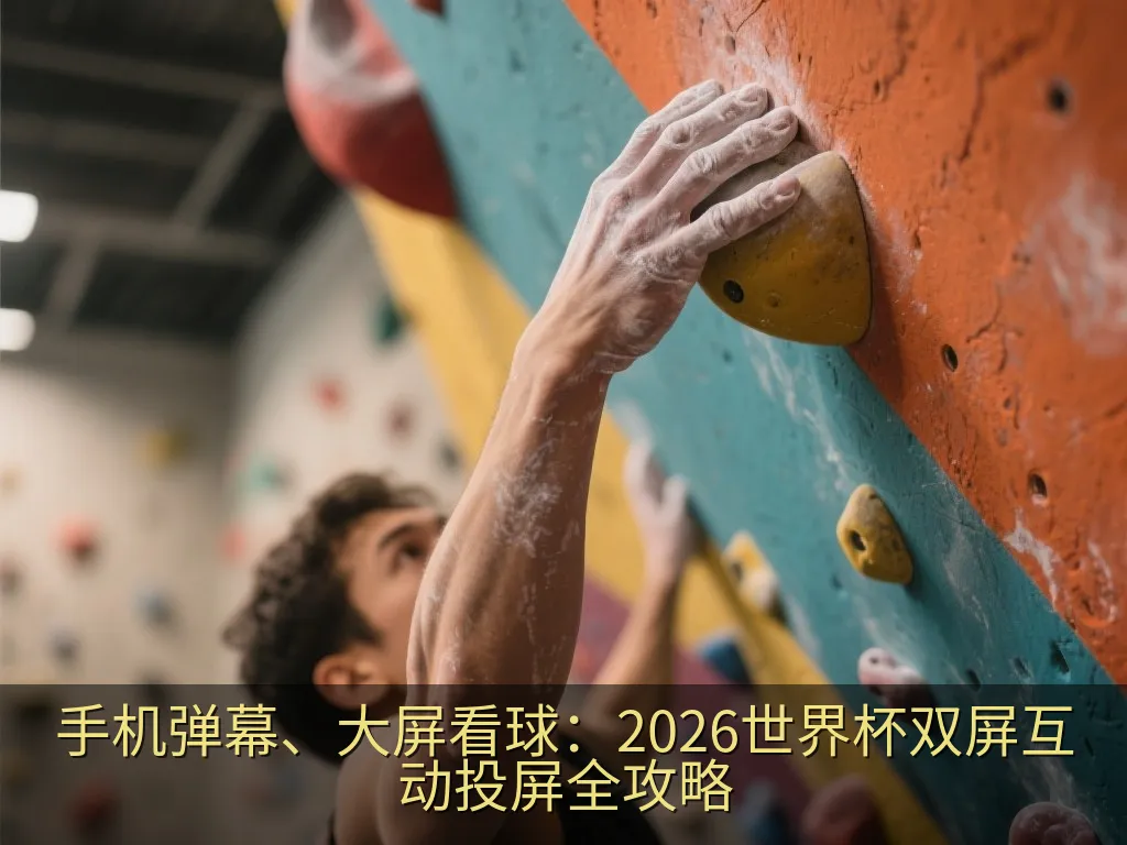 手机弹幕、大屏看球：2026世界杯双屏互动投屏全攻略